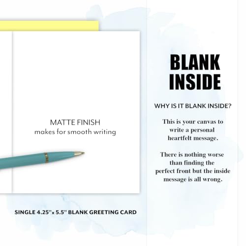 Summer Camp Greeting Card for Kids - Blank Card & Envelope