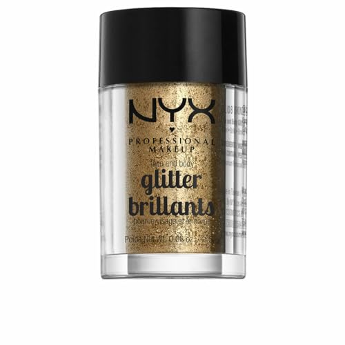 NYX Professional Makeup Face & Body Glitter Bronze