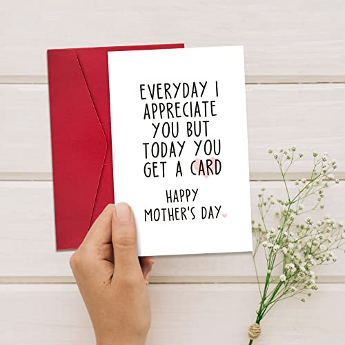 Funny Mother's Day Card from Daughter/Son - Humor Card Gift
