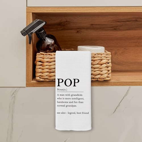 Grandpa Kitchen Towels - 16x24 Decorative Dish Towel Gift