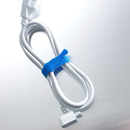 VELCRO ONE-WRAP Cable Ties - 8" x 1/2" Multi-Color, 5 Pack