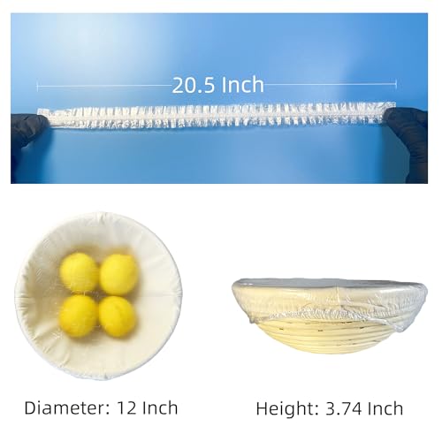 Disposable Bread Proofing Bowl Covers 13" Diameter - 100pcs