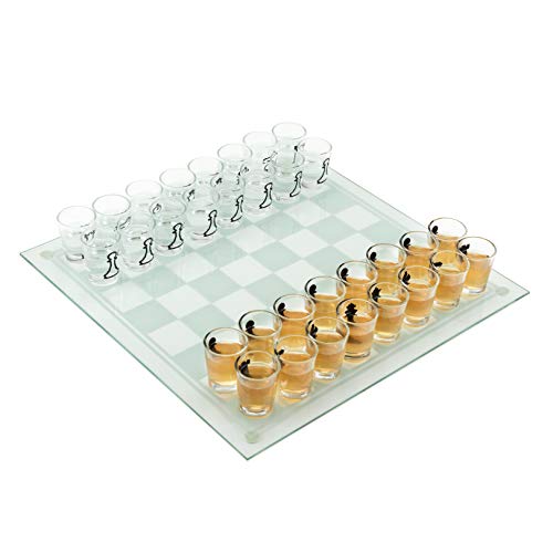 Chess Shot Glasses Set - Drinking Game & Gift for Men & Women - Variation of This Listing