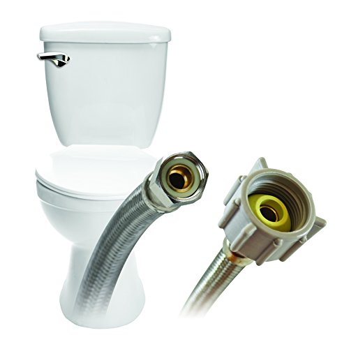Fluidmaster 12-Inch Braided Stainless Steel Toilet Connector