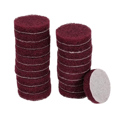 HARFINGTON 20-Pack 2-Inch Scouring Pads for Drill Cleaning