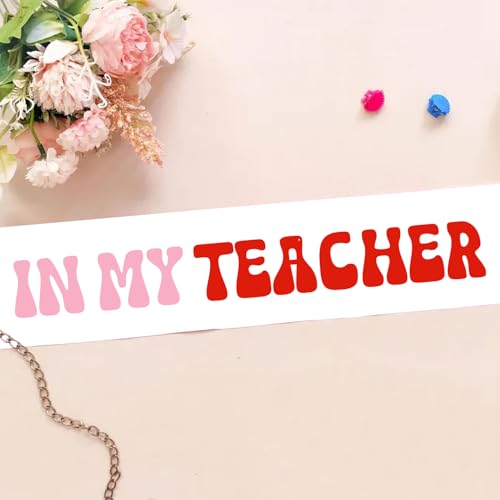 In My Teacher Era Sash - 2026 Teacher Graduation Decor