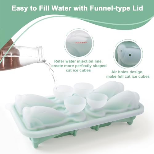 Labrador Dog Ice Cube Tray - Silicone Molds for Whiskey & Cocktails