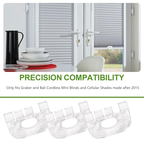 Replacement Handles for Graber & Bali Cordless Honeycomb Shades (3 Pack)