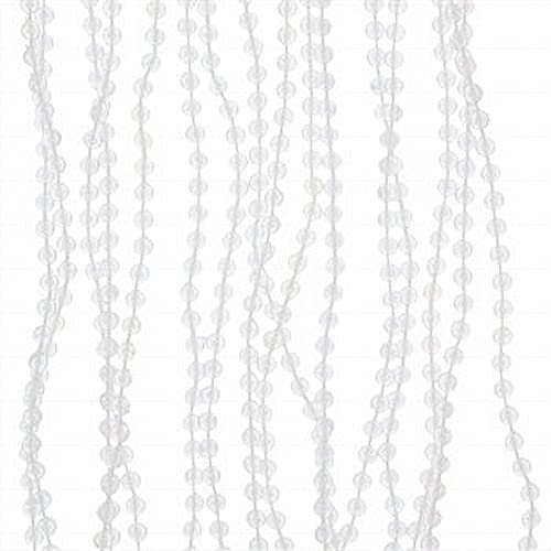 Mini Christmas Bead Garland for Tiny Tree - White Holiday Decor