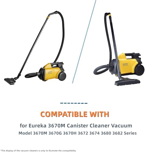 JEDELEOS 17.8-Inch Vacuum Extension Wand for Eureka Canister Series (2 Pack)