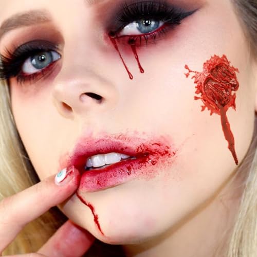 Halloween Temporary Tattoos 10 Sheets - Realistic Fake Scars & Wounds