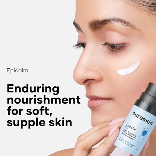 Cureskin Epicalm Moisturising Cream with Hyaluronic Acid & Cupuacu Butter 17g