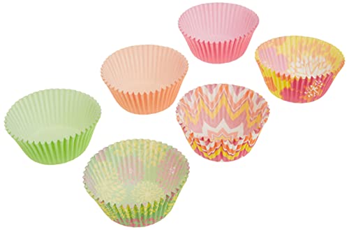 Wilton Neon Floral Baking Cups - 150 Count, 2-Inch Standard Size