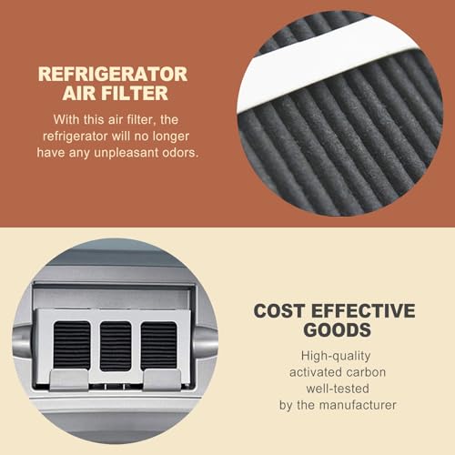 6-Pack Refrigerator Air Filter Replacement for Electrolux & Frigidaire