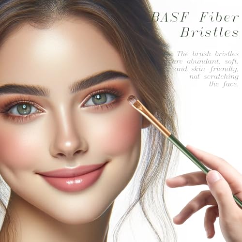 Kootinn 6pcs Professional Eye Makeup Brushes Soft Synthetic Blending Kit