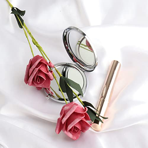 Compact Makeup Mirror - Inspirational Fairy Tale Design, 2.55-Inch