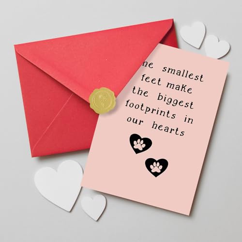 Pet Loss Sympathy Card for Dog Lovers | Heartfelt Memorial Gift