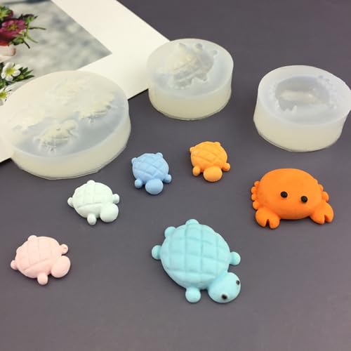 Turtle Silicone Mold for Resin Jewelry DIY Crafts and Baking