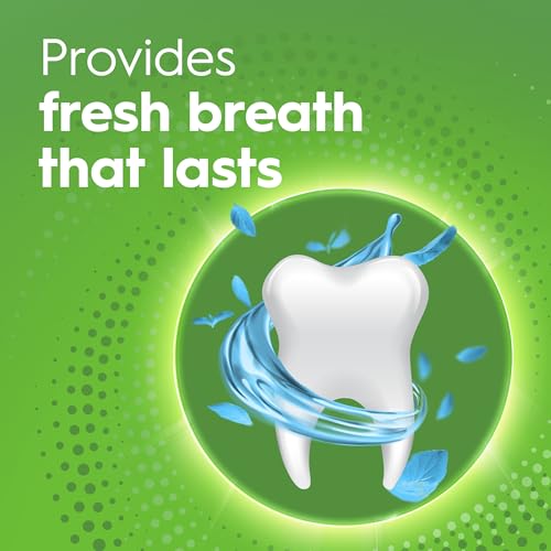 Crest Scope Outlast Peppermint Mouthwash 1 Liter Fresh Breath Formula