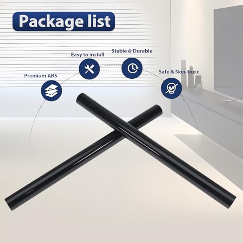 YUEARN 2-Pack 17.3 Inch Vacuum Extension Tubes for 1.25" Vacuum Accessories