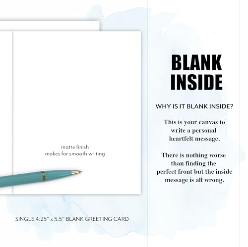 Bus Driver Appreciation Card with Envelope - Thank You Greeting