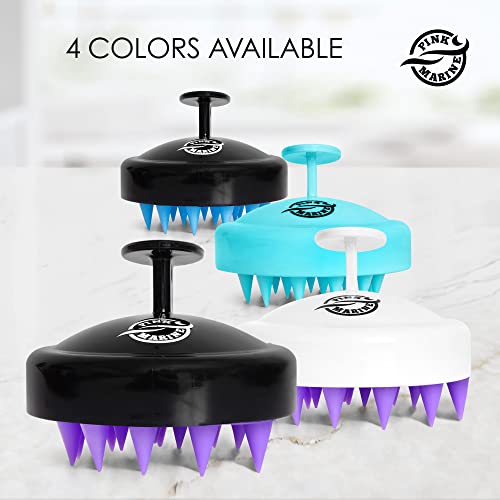 URBAN SOMBRERO Silicone Hair Scalp Massager & Shampoo Brush