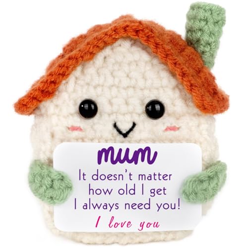 Crochet House Mom Gift from Daughter Son Sentimental Keepsake
