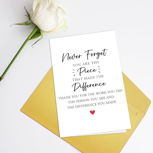 Supoeguk Thank You Card for Boss - Appreciation Gift for Leaders