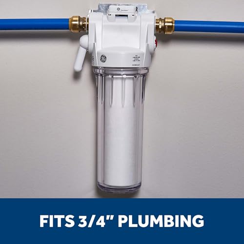 GE GXWH20T Whole House Water Filtration System with Installation Kit