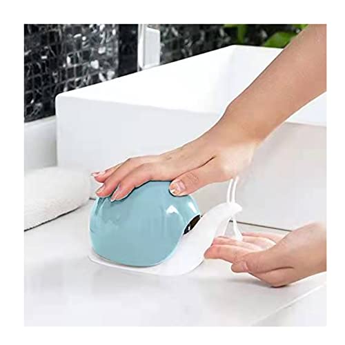 Snail Soap Dispenser - Blue 120ML for Kids & Home Decor