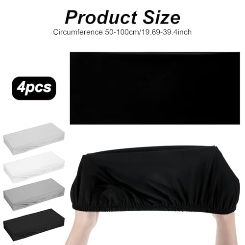 Universal Washable Toilet Tank Lid Cover Set - Soft Fabric, Fits Standard & Elongated Toilets
