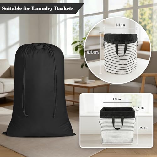 120L Extra Large Laundry Bag with Handles - Heavy-Duty Nylon