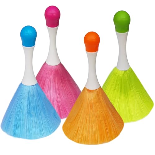 4-Pack Microfiber Washable Duster for Household Cleaning