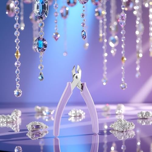 WNHNO Professional Nail Art Pliers & Rhinestone Gem Remover