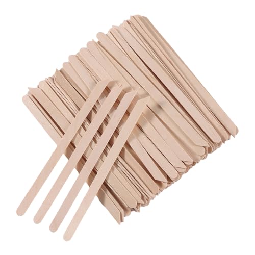 Qundaoily 200pcs Small Wooden Waxing Sticks & Craft Applicators