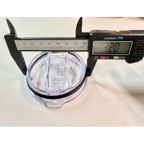 2 Replacement Lids for 20oz Stainless Steel Tumbler Lids-Replaces Only Covers With a Top Diameter of 3.4 inches£¨Bottom Diameter of 3.23 inches£©