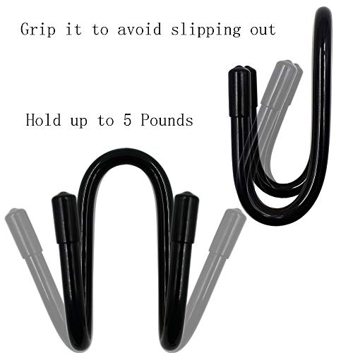 YYST 4 Pack Handbag & Purse Hangers - Over Closet Rod Organizers for Bags, Scarves, Ties, Belts, & Accessories