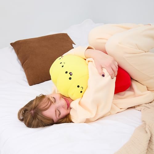 Emotional Support Jumbo Fries Plush Toy - Soft Cuddly Pillow