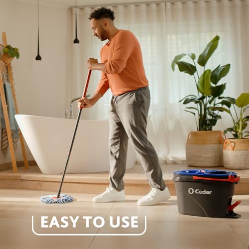 O-Cedar RinseClean Spin Mop Head Replacement - 40% More Cleaning Power