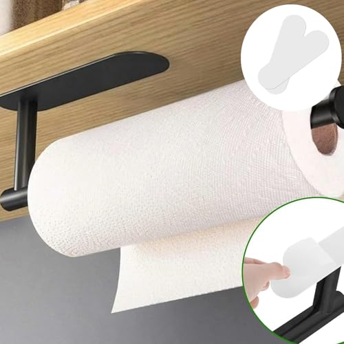 10-Pack Self-Adhesive Replacement Strips for Paper Towel Holders, 5.7 x 1.7 in