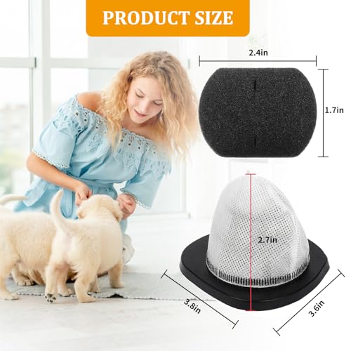 Potiarey Vacuum Filter & Foam Filter Replacement Kit for Bissell 2030 Series