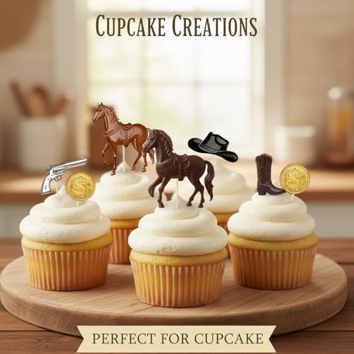 Western Cowboy Silicone Mold for Cake Decoration & Crafts