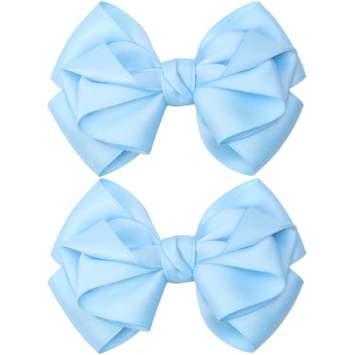 Zolyco 4.5 Inch Boutique Hair Bows with Alligator Clips for Women and Girls