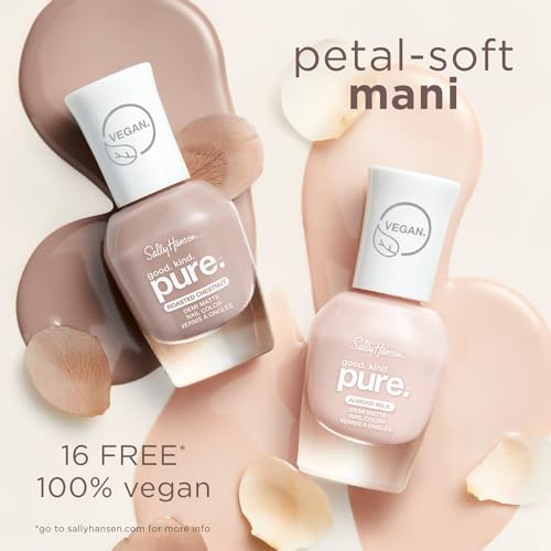 Sally Hansen Good.Kind.Pure Demi Matte Nail Polish - 50 Roasted Chestnut