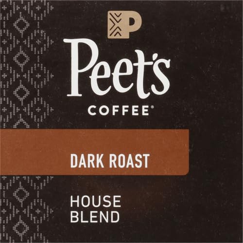 Peet's Coffee House K-Cup Coffee Pods - Dark Roast for Keurig Brewers | 10 Pods (Pack of 2)
