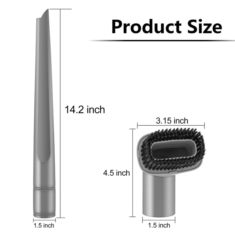 Shark Navigator Vacuum Crevice Tool & Dust Brush Accessories