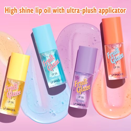 Lip Smacker Fruit Glaze Hydrating Lip Oil - Peach