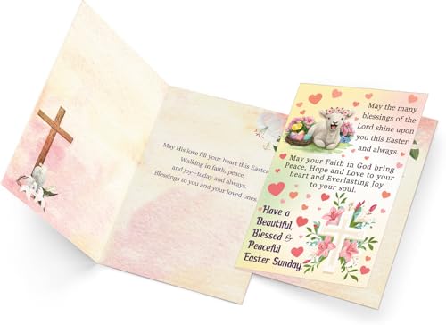 Christian Easter Blessings Card for Family & Friends - FANCYLUCKY