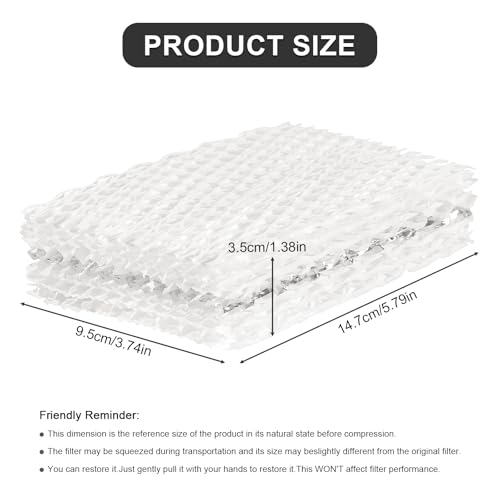 SaferCCTV WF813 Humidifier Filter Replacement - 2 Pack