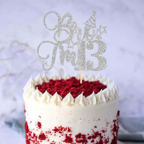 Bro I'm 13 Birthday Cake Topper - Fun 13th Birthday Decoration